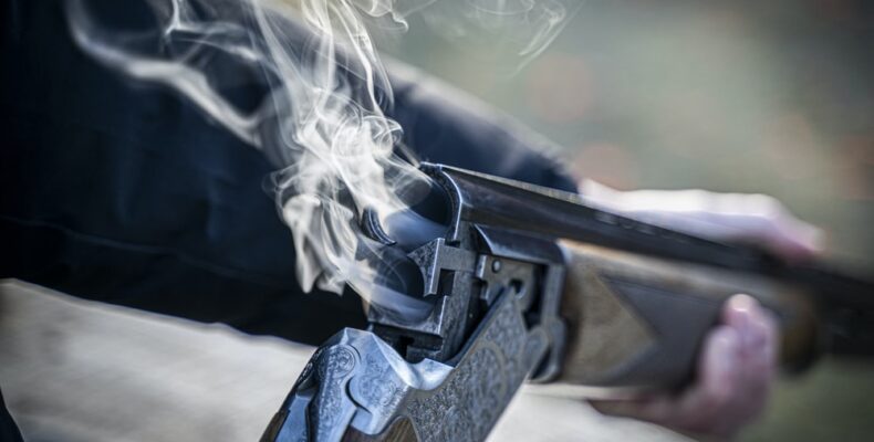 Businessman arrested after discharging firearm in a public place