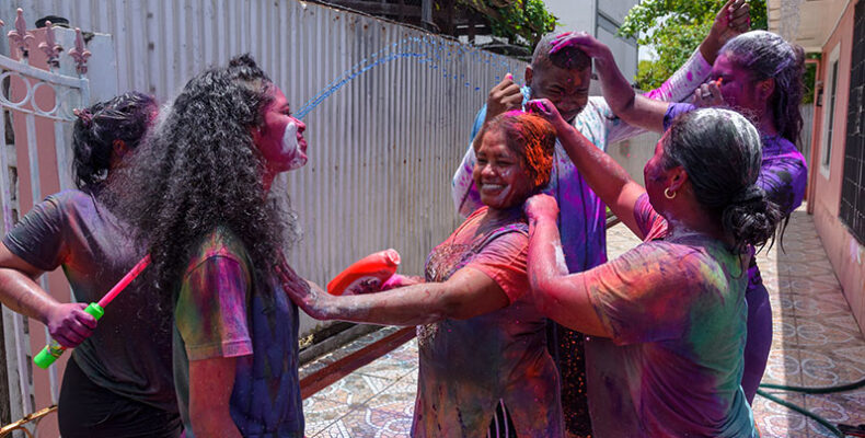 Guyanese celebrate the ‘Festival of Colours’ their way