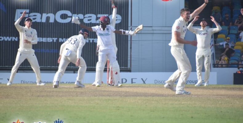 Resolute Brathwaite steers West Indies to tense draw against England