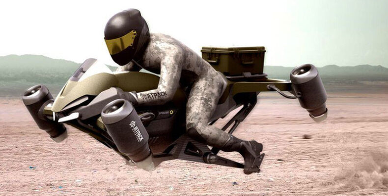 How a jetpack design helped create a flying motorbike
