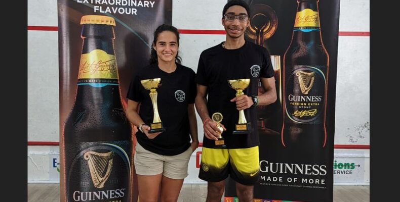 Shomari Wiltshire, Nicolette Fernandes crowned National Senior Squash champions