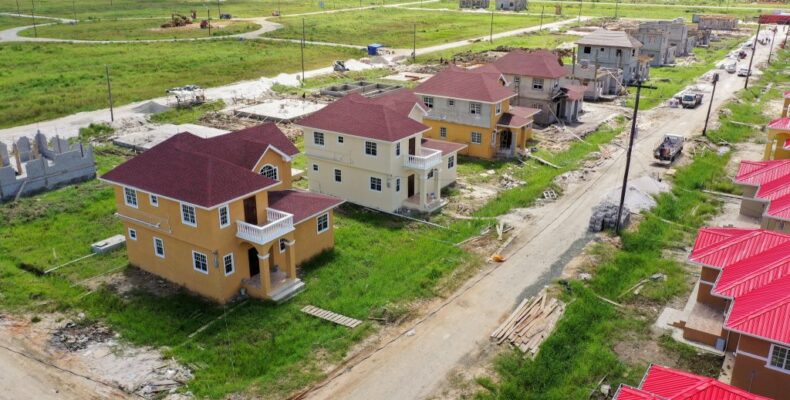 Major housing developments more than 60% complete