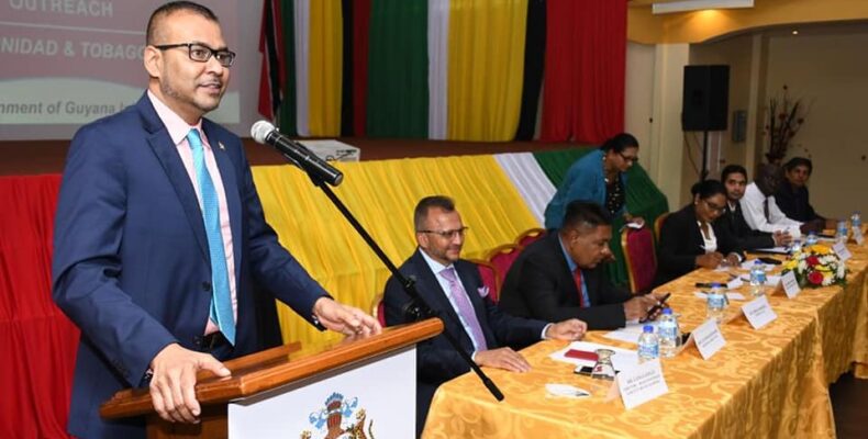 Guyana needs 100,000 workers for its development – Foreign Secretary tells Guyanese in T&T