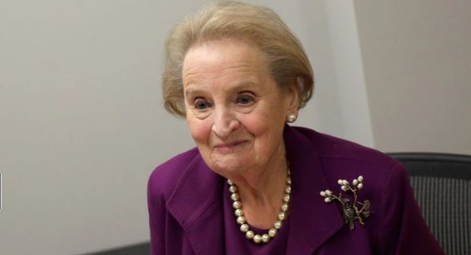 Madeleine Albright, former U.S. secretary of state, dies at 84