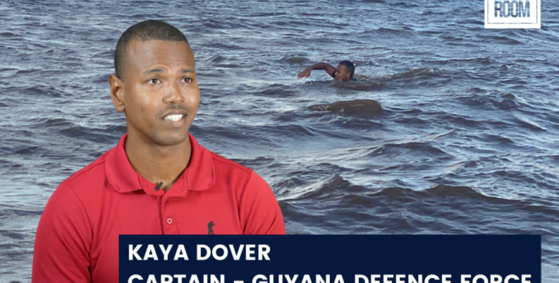E’bo River swim: Adventurous GDF Captain fueled by passion for health & fitness