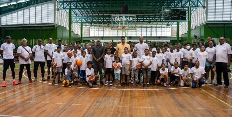 “I believe in you!”- Sport Minister tells youngsters as Basketball Nursery tips off