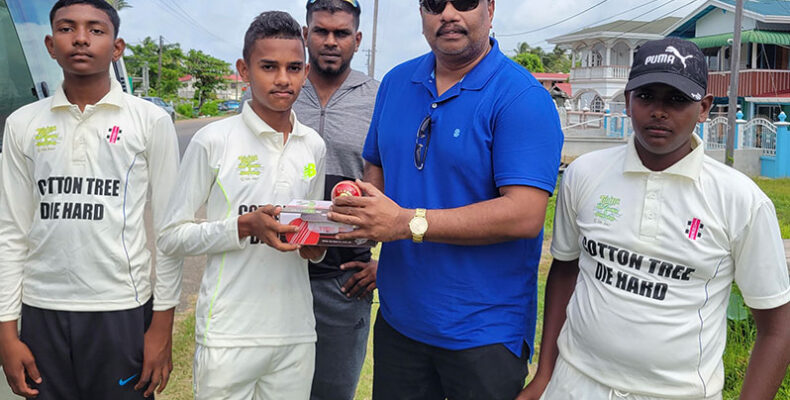 Two more cricket clubs received support from Project `Cricket Gear’