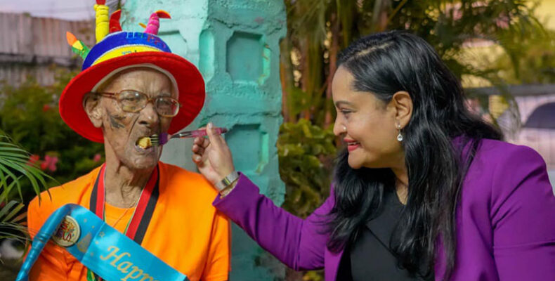 Hilton ‘Champ’ Lewis going strong at 103