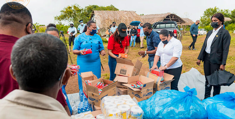 First Lady visits Venezuelan migrants in Region One
