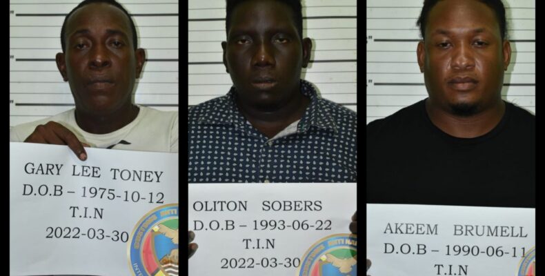 Men found with cocaine and illegal gun in mini-bus remanded to jail
