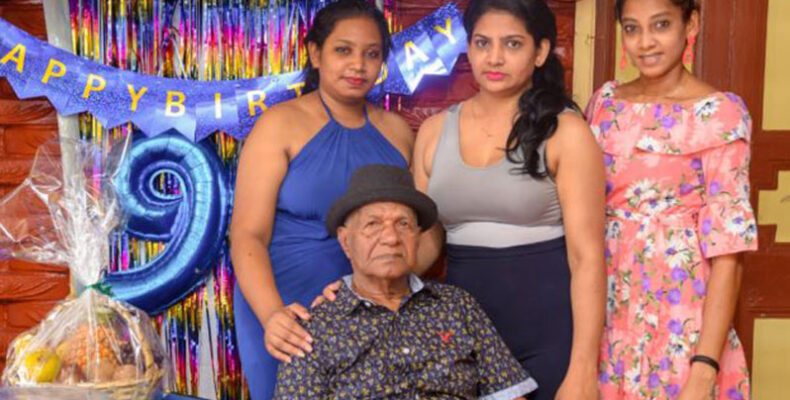 Jackie Persaud turns 90
