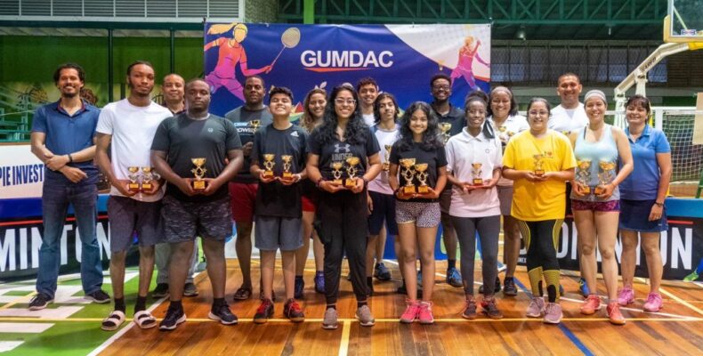 Haynes, Perreira among category winners at GUMDAC Easter Badminton