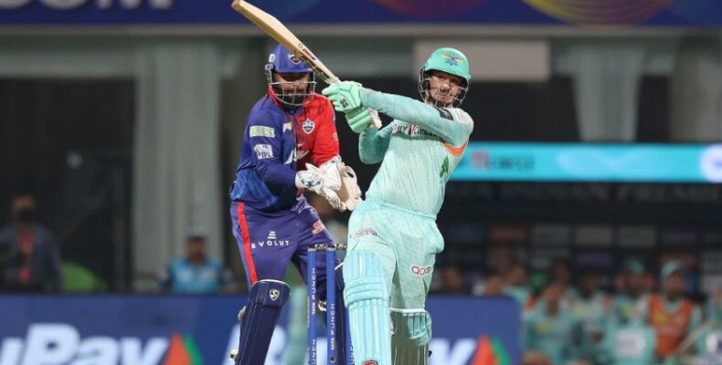 IPL: de Kock leads Super Giants to victory over Delhi Capitals