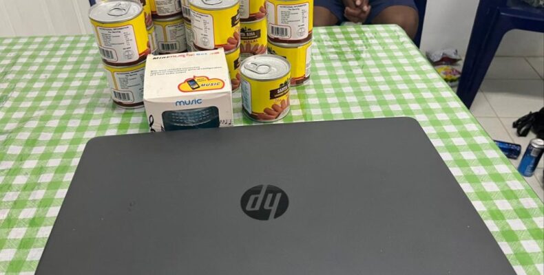 Thief nabbed with stolen sausages, laptop, other items