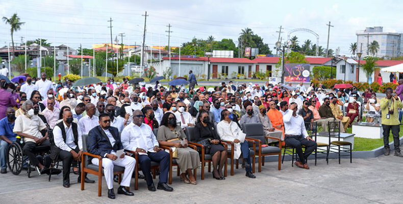 Scenes from the National Day of Fasting and Prayers at the Arthur Chung Conference Centre