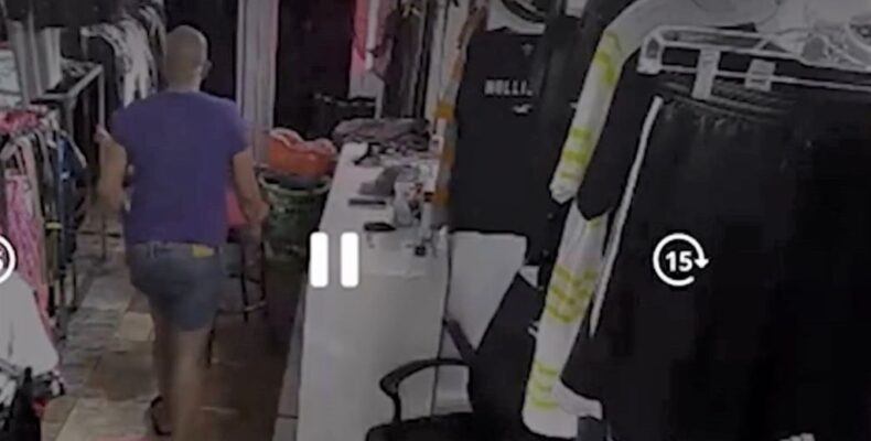 Court orders businessman seen beating daughter to stay away for ‘lifetime’