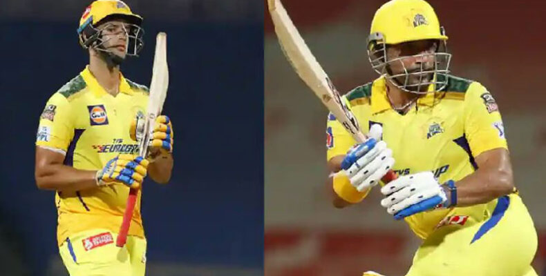 CSK get on the board after Dube-Uthappa show