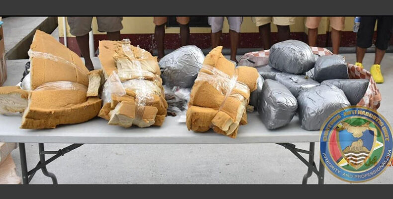 Bus driver, passengers held over $6M ‘ganja’ bust