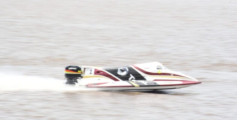 Belle reigns supreme at Bartica Regatta Power Boat Racing