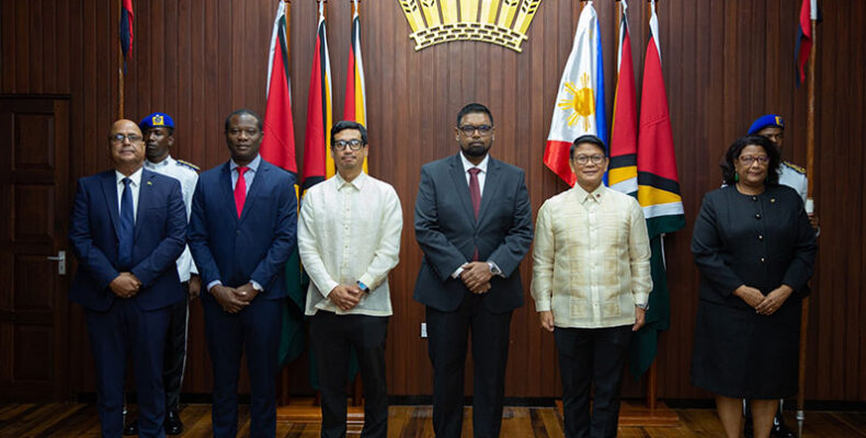 Guyana ready to bolster relations with the Philippines, Zimbabwe