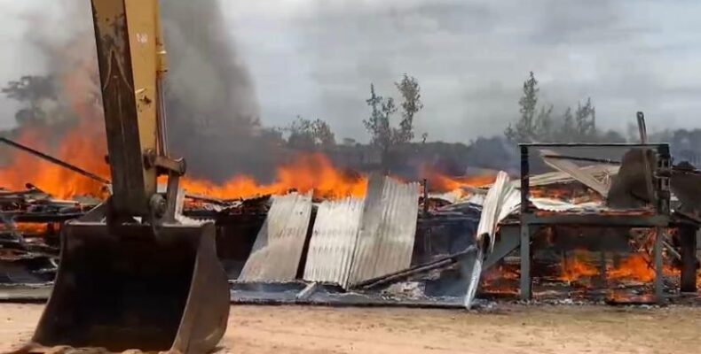 Millions in losses for Kwakwani logger following fire
