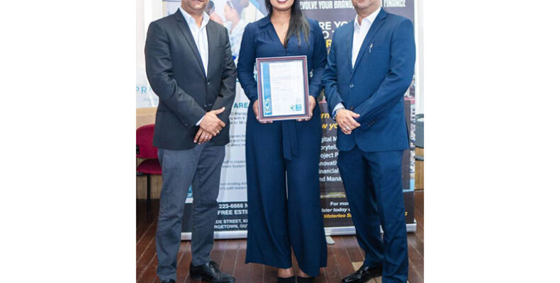 Local brokerage firm ‘Rafeek and Moore’ gains ISO Certification