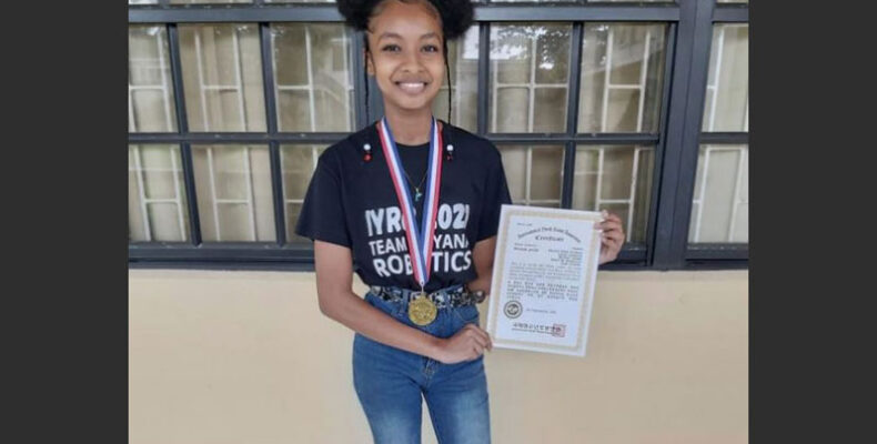 Outstanding Guyanese young women aiming to become STEM coaches