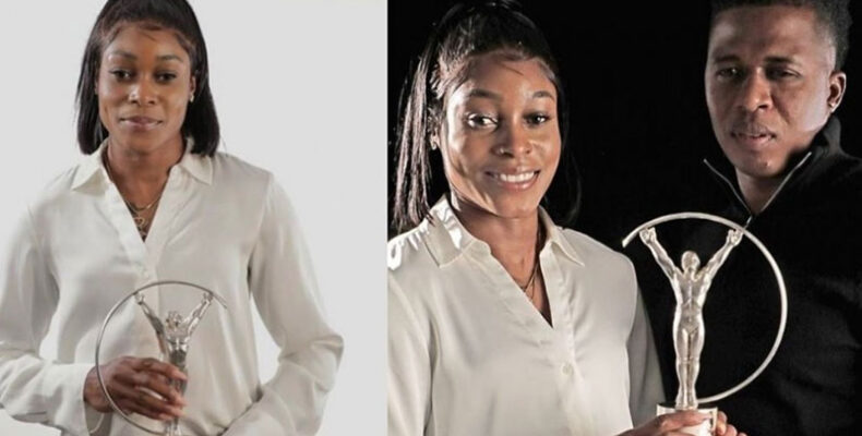 Elaine Thompson-Herah wins Laureus Sportswoman of the Year award
