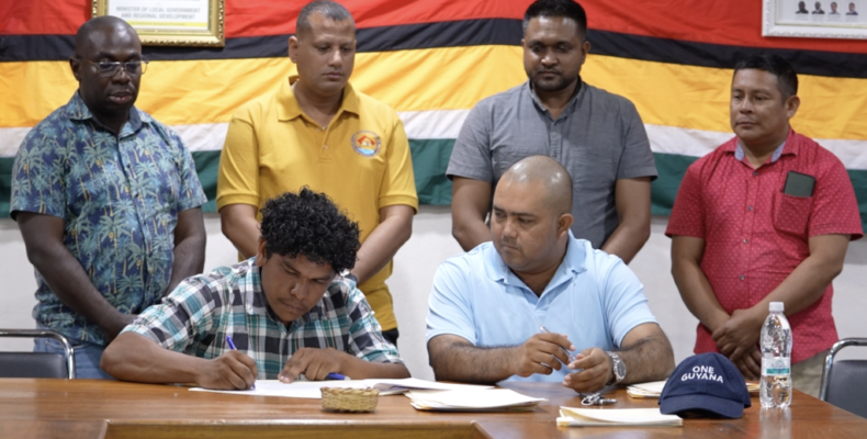 Seven Amerindian villages get $7.5M to produce more food