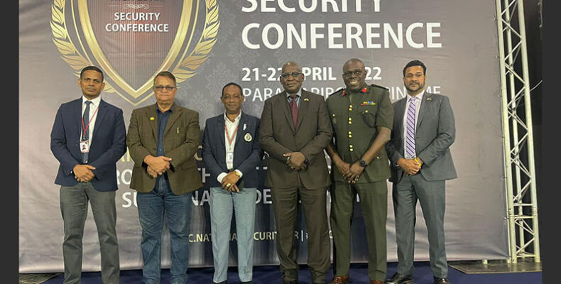 Minister Benn and team participate in Suriname security conference
