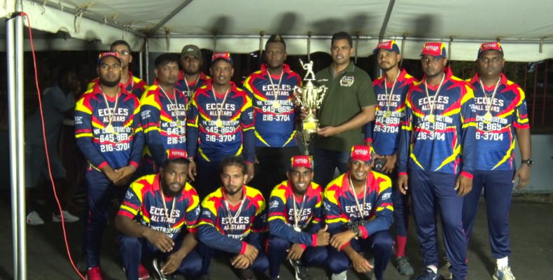 Tapeball: Eccles All-Stars win Culture T10 blast