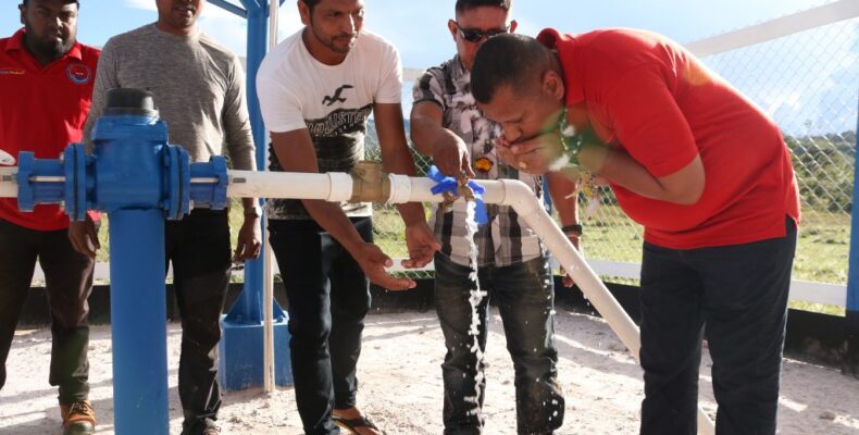 $32.7M water system commissioned at Monkey Mountain
