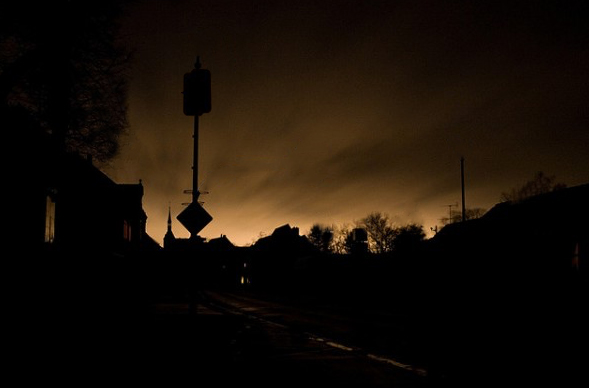 Private contractors damaged power lines causing day-long blackout