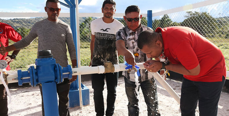 Improved water supply for Monkey Mountain residents