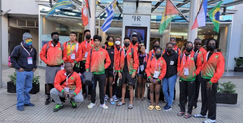 SA Youth Games: First batch of Guyanese athletes arrives in Argentina