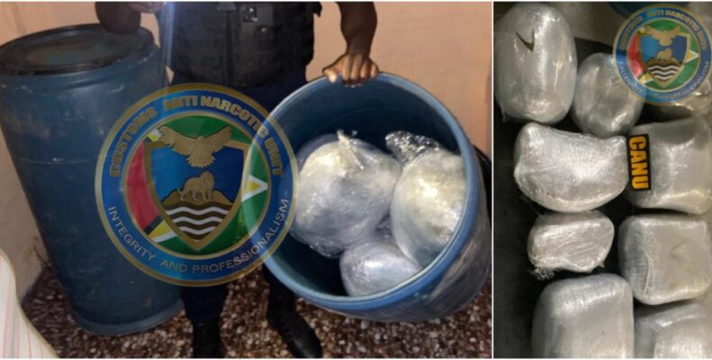 Five arrested as CANU finds $20M in ganja