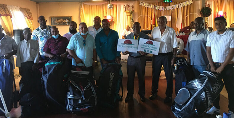 Clubs receive donation of cricket gear from BCB/ Cricket Kindness Project