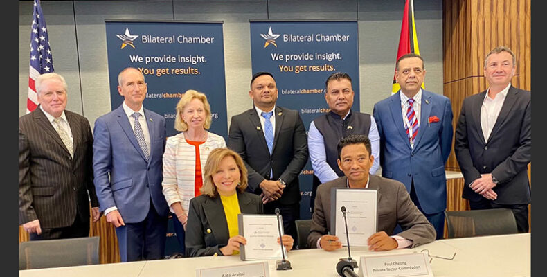 Big boost for trade between Guyana, US