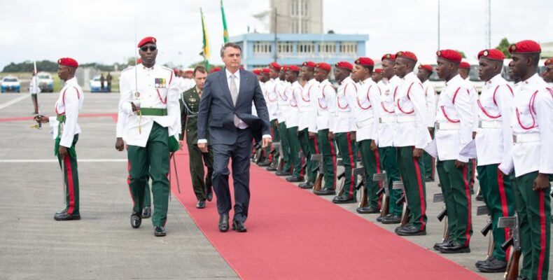 Bolsonaro says will encourage and incentivise Brazilian businesses to invest in Guyana