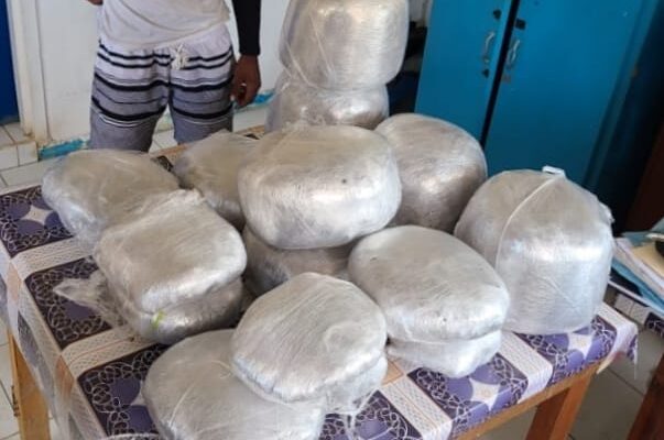 Man, 23, busted with 69 lbs ganja at police roadblock
