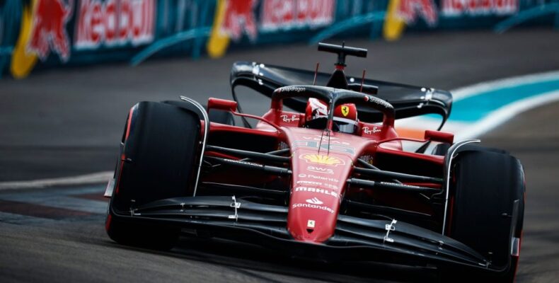 F1: Ferrari locks out front-row; Verstappen third, Hamilton sixth