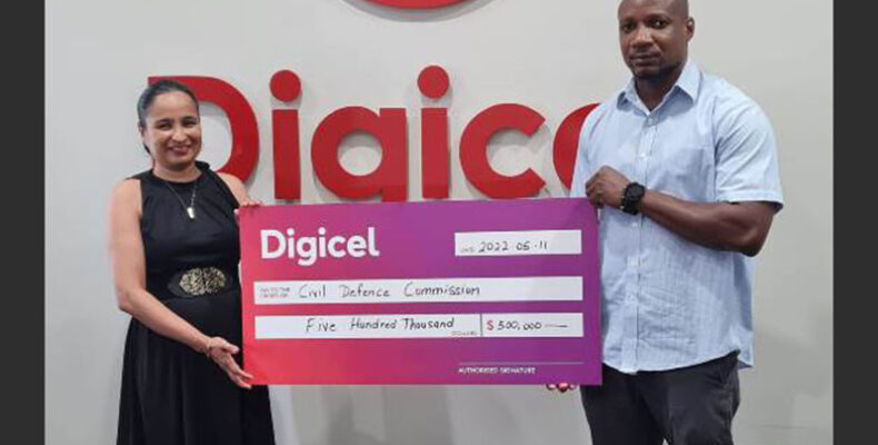 Digicel donates $500,000 to storm-affected Bath Settlement residents