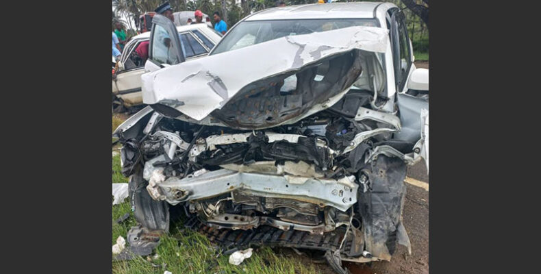 Mahaicony accident: one dead, married couple unconscious, driver in custody