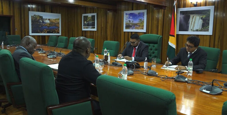 President, Opposition Leader meet for first time on constitutional, statutory appointments