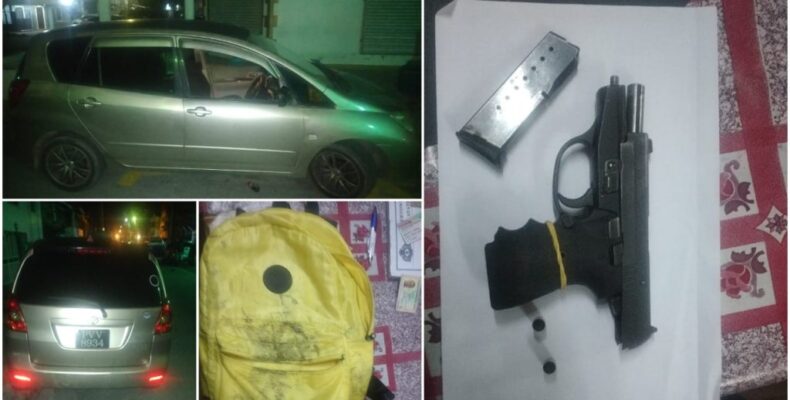 Timehri man arrested following shootout with security officers