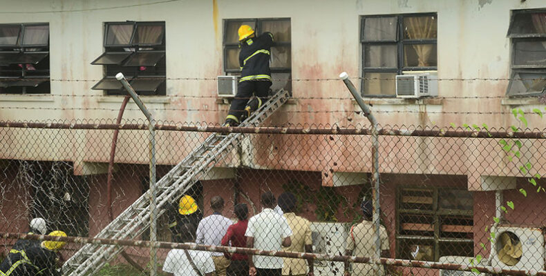 Rapid action extinguishes fire at CID Headquarters