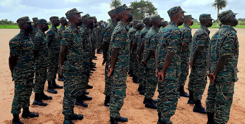 216 persons undergoing GDF recruitment course