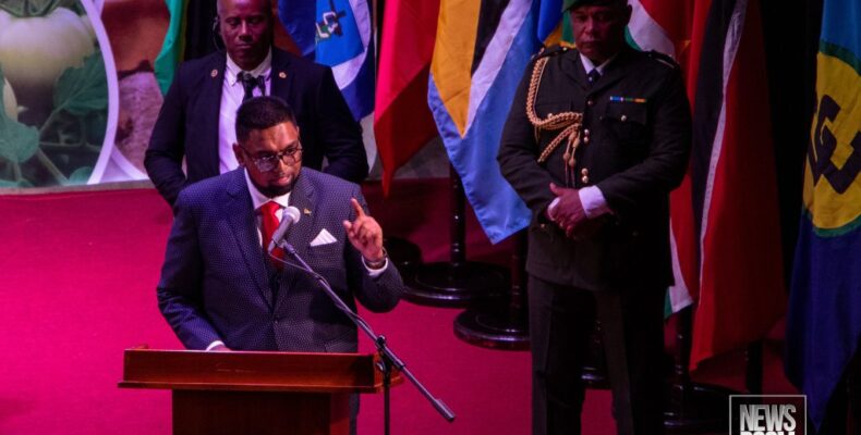 ‘We cannot lose this momentum’ – Pres. Ali presses CARICOM Heads on shared action