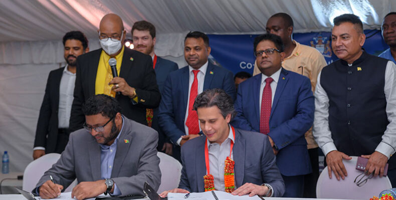 Contract signed, sod turned to upgrade US$190M Linden to Mabura Road