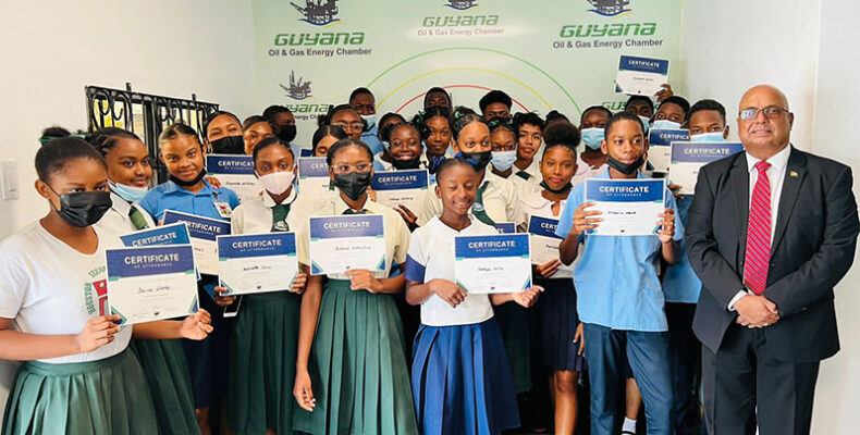 Secondary school students briefed on O&G sector